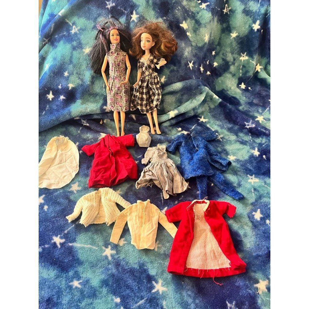 Vintage antique Barbie doll clothing lot 50’s 60’s